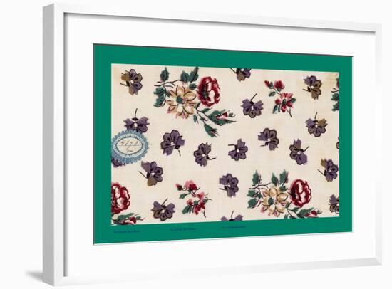 French Fabrics, 1800-50-null-Framed Giclee Print