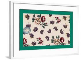 French Fabrics, 1800-50-null-Framed Giclee Print