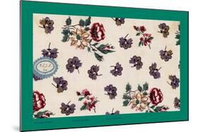 French Fabrics, 1800-50-null-Mounted Giclee Print