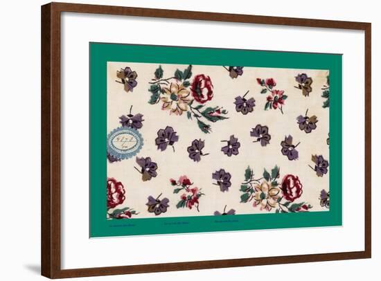 French Fabrics, 1800-50-null-Framed Giclee Print