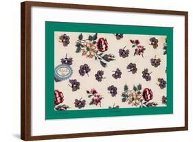 French Fabrics, 1800-50-null-Framed Giclee Print