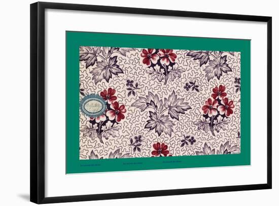 French Fabrics, 1800-50-null-Framed Giclee Print