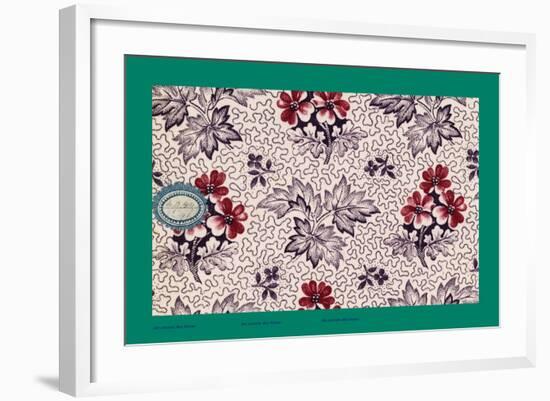 French Fabrics, 1800-50-null-Framed Giclee Print