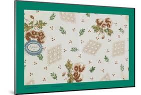 French Fabrics, 1800-50-null-Mounted Giclee Print