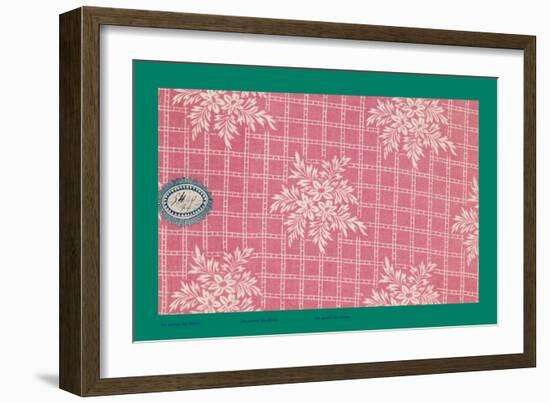 French Fabrics, 1800-50-null-Framed Giclee Print