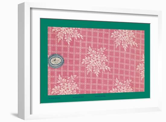 French Fabrics, 1800-50-null-Framed Giclee Print