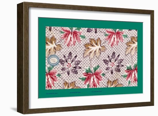 French Fabrics, 1800-50-null-Framed Giclee Print