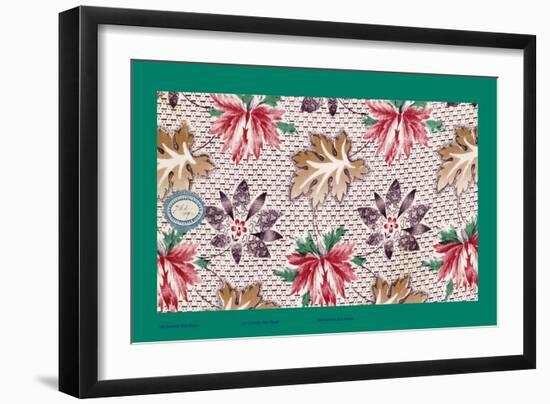 French Fabrics, 1800-50-null-Framed Giclee Print