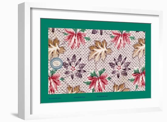 French Fabrics, 1800-50-null-Framed Giclee Print