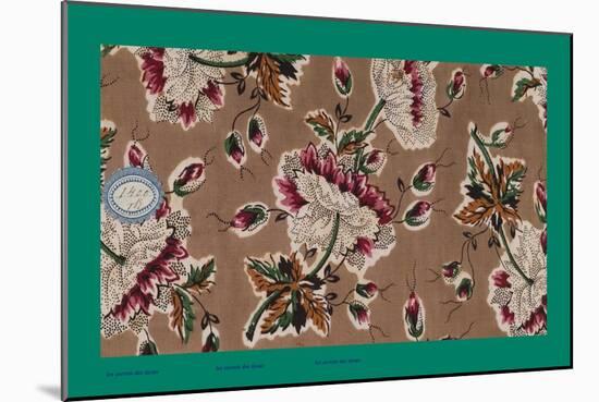 French Fabrics, 1800-50-null-Mounted Giclee Print