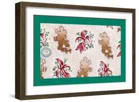 French Fabrics, 1800-50-null-Framed Giclee Print