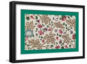 French Fabrics, 1800-50-null-Framed Giclee Print