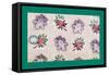 French Fabrics, 1800-50-null-Framed Stretched Canvas