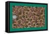 French Fabrics, 1800-50-null-Framed Stretched Canvas