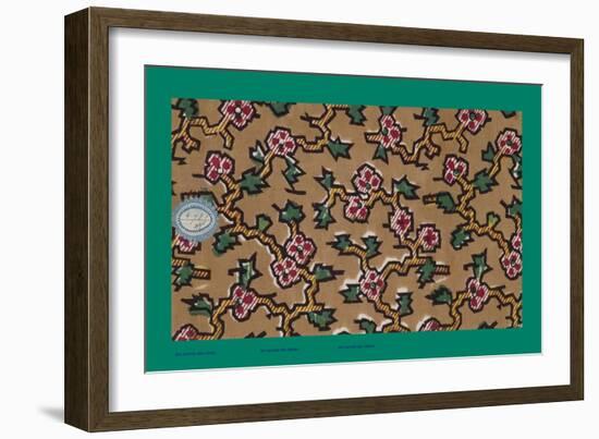 French Fabrics, 1800-50-null-Framed Giclee Print