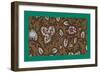 French Fabrics, 1800-50-null-Framed Giclee Print