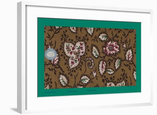 French Fabrics, 1800-50-null-Framed Giclee Print