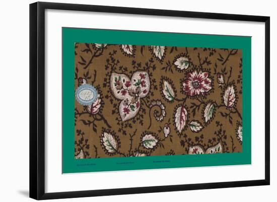 French Fabrics, 1800-50-null-Framed Giclee Print