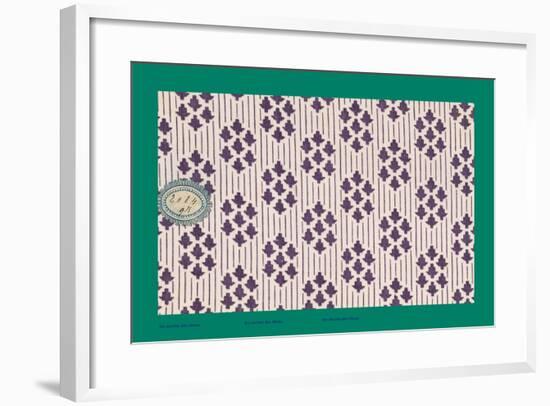 French Fabrics, 1800-50-null-Framed Giclee Print