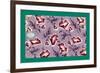 French Fabrics, 1800-50-null-Framed Giclee Print