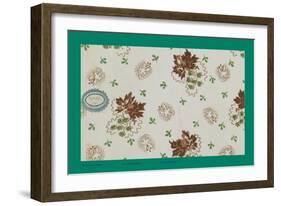 French Fabrics, 1800-50-null-Framed Giclee Print