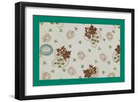 French Fabrics, 1800-50-null-Framed Giclee Print