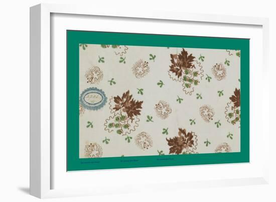 French Fabrics, 1800-50-null-Framed Giclee Print