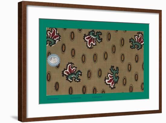 French Fabrics, 1800-50-null-Framed Giclee Print