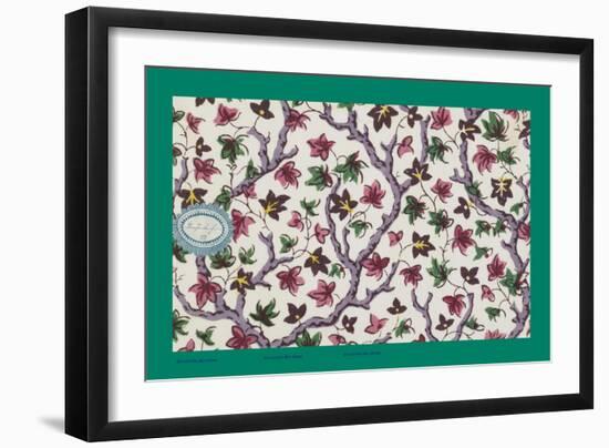 French Fabrics, 1800-50-null-Framed Giclee Print