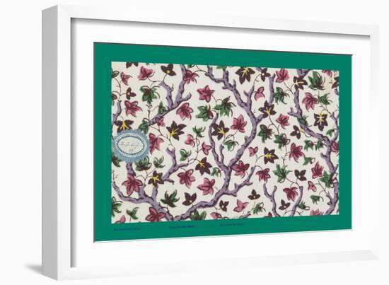 French Fabrics, 1800-50-null-Framed Giclee Print