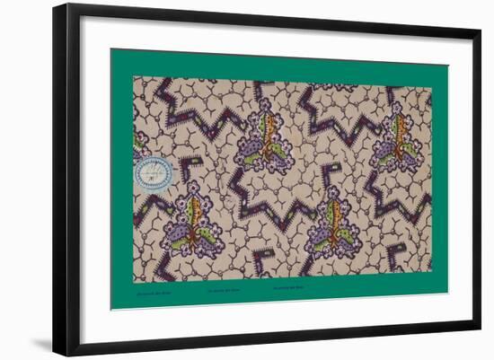 French Fabrics, 1800-50-null-Framed Giclee Print