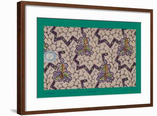 French Fabrics, 1800-50-null-Framed Giclee Print