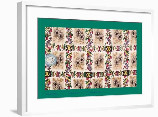 French Fabrics, 1800-50-null-Framed Giclee Print