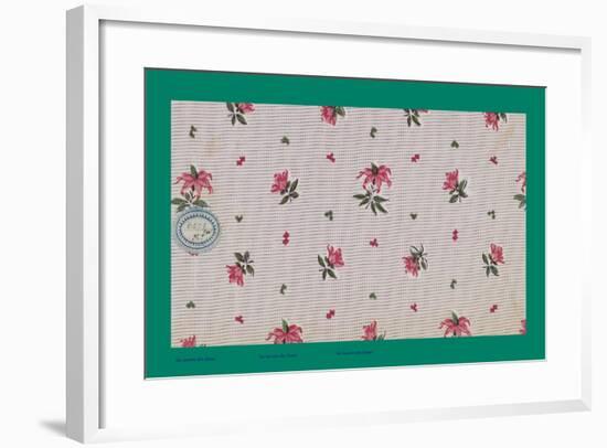 French Fabrics, 1800-50-null-Framed Giclee Print