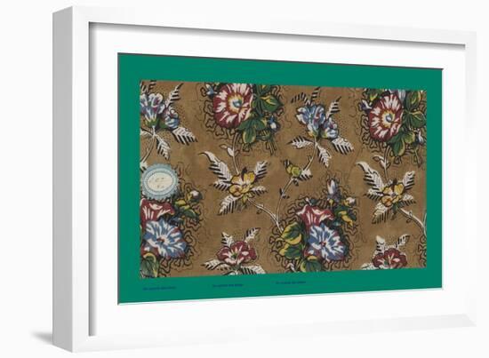 French Fabrics, 1800-50-null-Framed Giclee Print