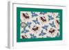 French Fabrics, 1800-50-null-Framed Giclee Print