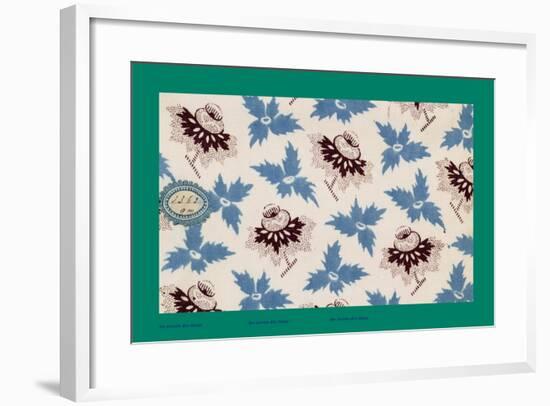 French Fabrics, 1800-50-null-Framed Giclee Print