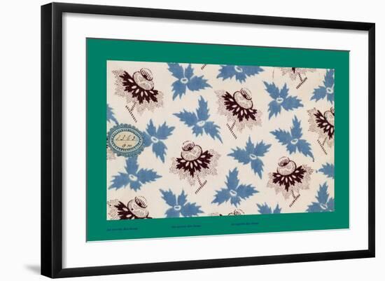 French Fabrics, 1800-50-null-Framed Giclee Print