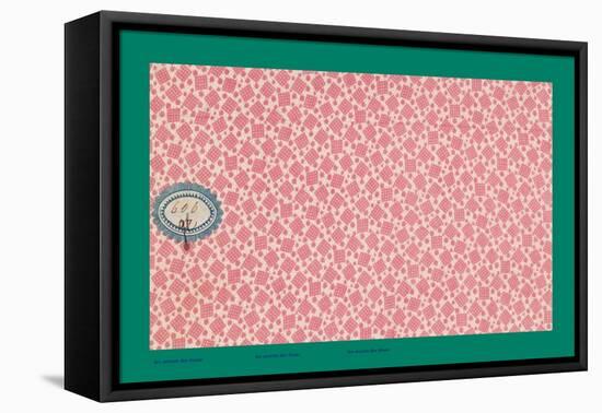 French Fabrics, 1800-50-null-Framed Stretched Canvas