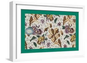 French Fabrics, 1800-50-null-Framed Giclee Print