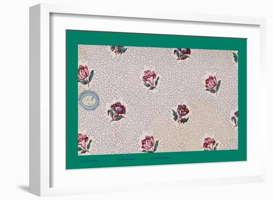 French Fabrics, 1800-50-null-Framed Giclee Print