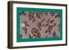 French Fabrics, 1800-50-null-Framed Giclee Print