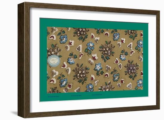 French Fabrics, 1800-50-null-Framed Giclee Print