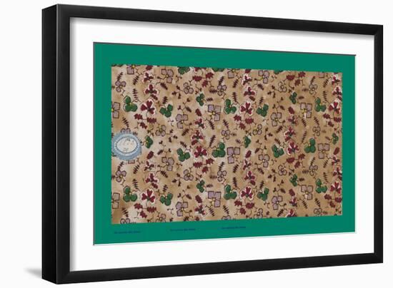 French Fabrics, 1800-50-null-Framed Giclee Print