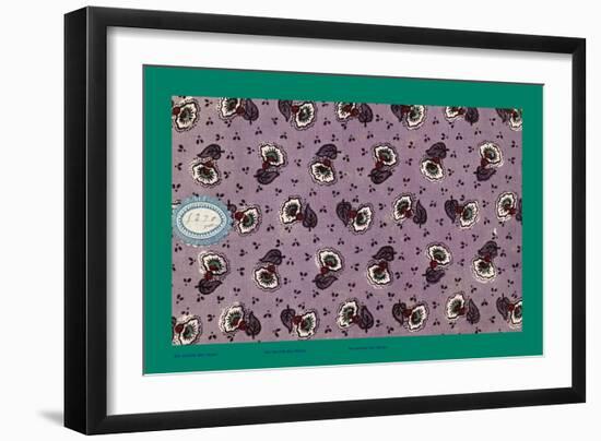 French Fabrics, 1800-50-null-Framed Giclee Print