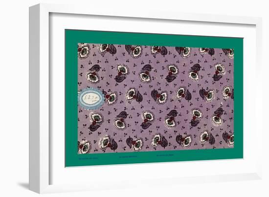 French Fabrics, 1800-50-null-Framed Giclee Print