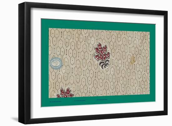 French Fabrics, 1800-50-null-Framed Giclee Print