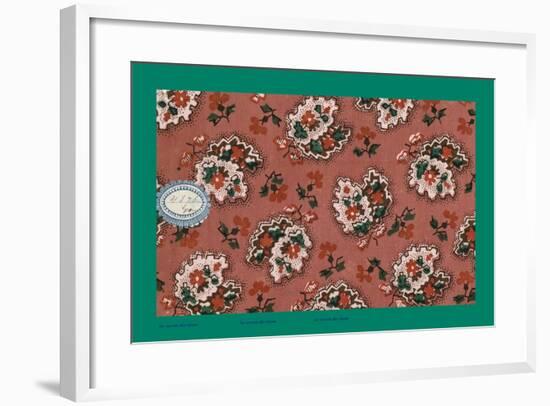 French Fabrics, 1800-50-null-Framed Giclee Print