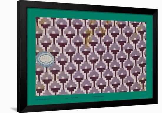 French Fabrics, 1800-50-null-Framed Giclee Print