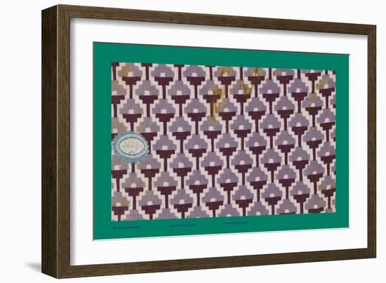 French Fabrics, 1800-50-null-Framed Giclee Print